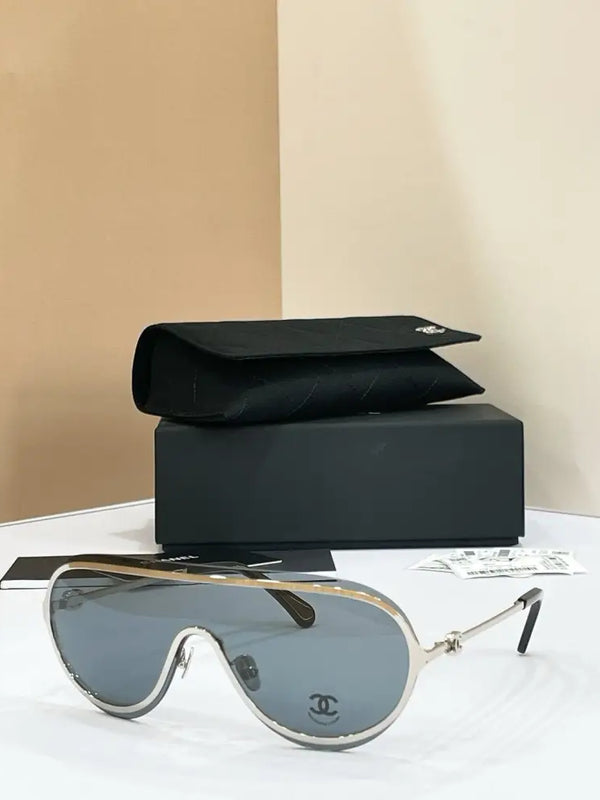 CHANEL 9583 EXCLUSIVE SHIELD Sunglasses Eyewear  🖤
