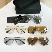 CHANEL 9583 EXCLUSIVE SHIELD Sunglasses Eyewear  🖤