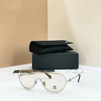 CHANEL 9583 EXCLUSIVE SHIELD Sunglasses Eyewear  🖤