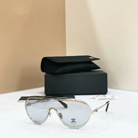 CHANEL 9583 EXCLUSIVE SHIELD Sunglasses Eyewear  🖤