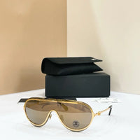 CHANEL 9583 EXCLUSIVE SHIELD Sunglasses Eyewear  🖤