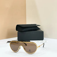 CHANEL 9583 EXCLUSIVE SHIELD Sunglasses Eyewear  🖤