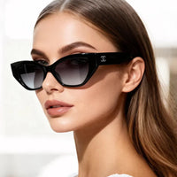 CHANEL A71765 EXCLUSIVE  Cat Eye Sunglasses - Chanel Eyewear  🖤