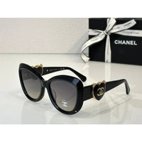 CHANEL Butterfly 5517 1459/S3 Women's Sunglasses 🖤