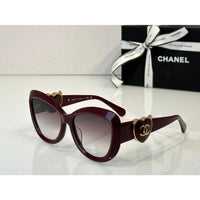 CHANEL Butterfly 5517 1459/S3 Women's Sunglasses 🖤
