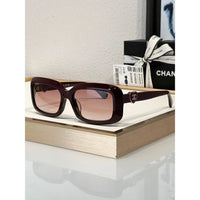 CHANEL Butterfly Rectangle 5520 C501/S4 Women's Sunglasses 🖤