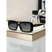 CHANEL Butterfly Rectangle 5520 C501/S4 Women's Sunglasses 🖤