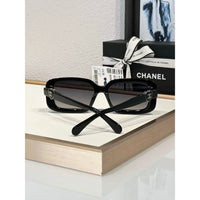 CHANEL Butterfly Rectangle 5520 C501/S4 Women's Sunglasses 🖤
