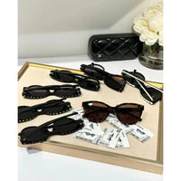 CHANEL BUTTERFLY SUNGLASSES Acetate Black   🖤