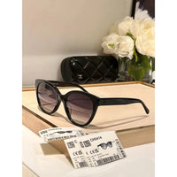 CHANEL BUTTERFLY SUNGLASSES Acetate Black   🖤