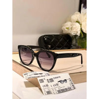 CHANEL BUTTERFLY SUNGLASSES Acetate Black   🖤