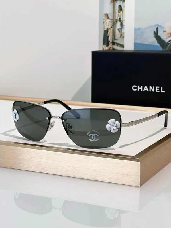 CHANEL Camellia 4135 C126 8G SUNGLASSES   🖤
