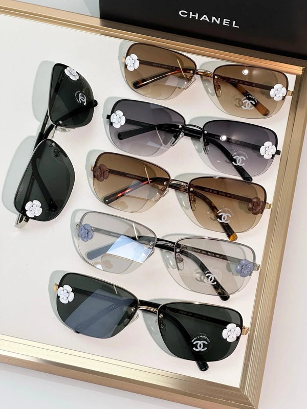 CHANEL Camellia 4135 C126 8G SUNGLASSES   🖤