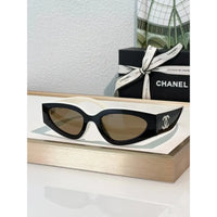 CHANEL Cat Eye Sunglasses CH6056 Women's Acetate Sunglasses  🖤