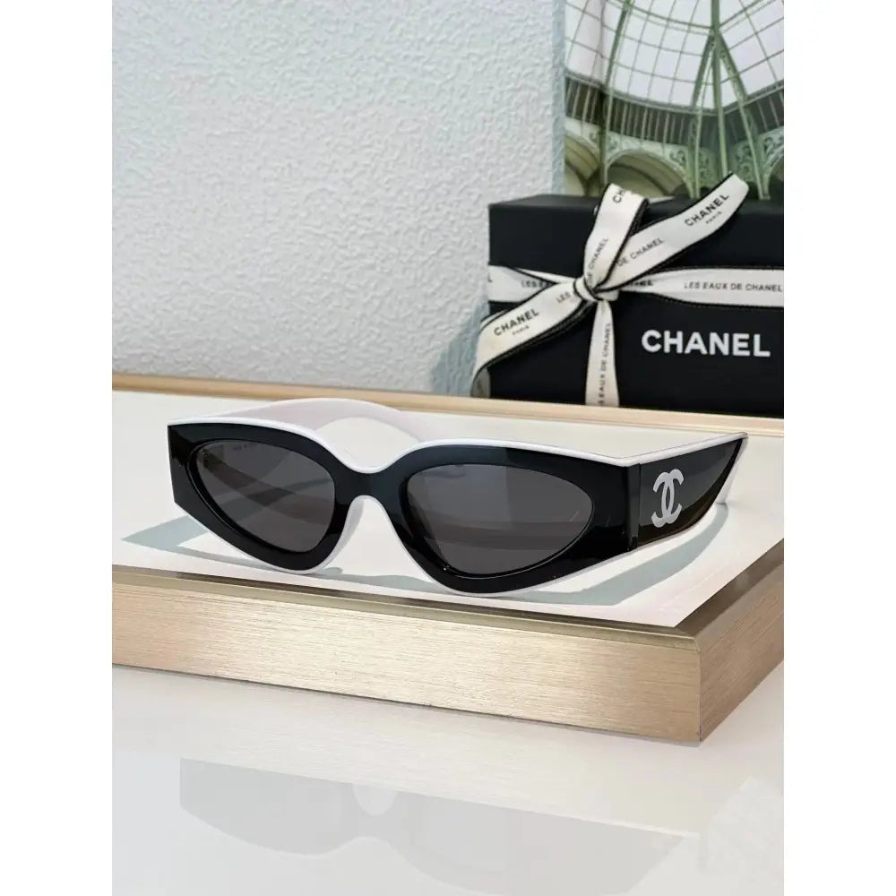 CHANEL Cat Eye Sunglasses CH6056 Women's Acetate Sunglasses  🖤