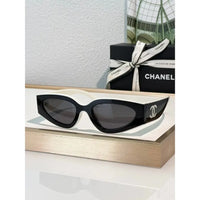 CHANEL Cat Eye Sunglasses CH6056 Women's Acetate Sunglasses  🖤