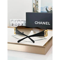CHANEL CC Logo 4125 Shield SUNGLASSES🖤