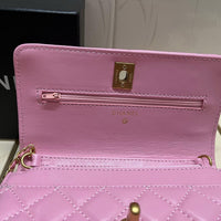 CHANEL Lambskin Flap Chain CC  Bag  3 colors ✨