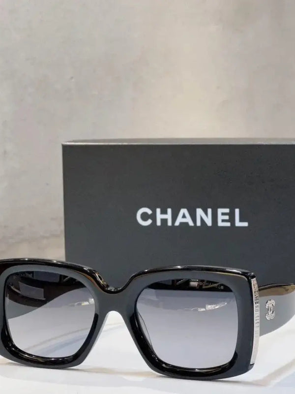CHANEL RECTANGLE 5435 C622/S6 Women's Acetate Sunglasses 5 COLORS ✨