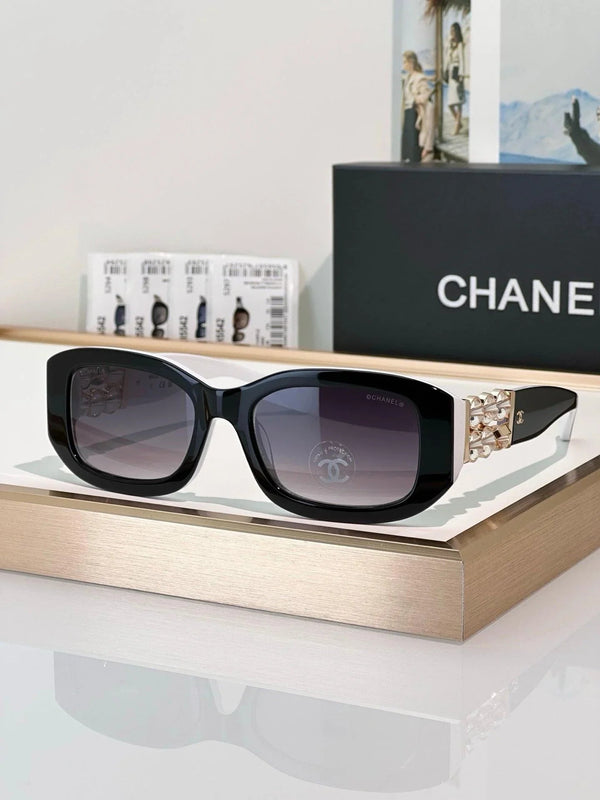 CHANEL RECTANGLE Sunglasses 5542 Acetate  🖤