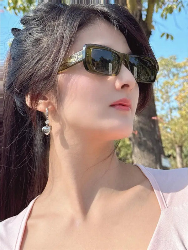 CHANEL RECTANGLE Sunglasses 9166 🖤