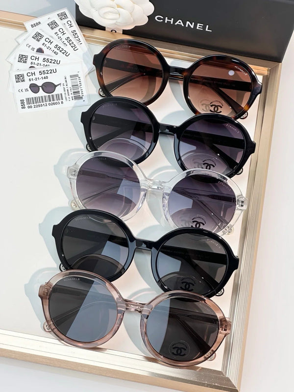 CHANEL Round Sunglasses 5522U Eyewear  🖤