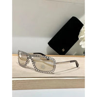 CHANEL Shield Sunglasses A71558🖤