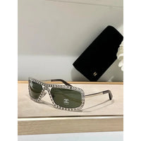 CHANEL Shield Sunglasses A71558🖤