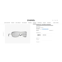 CHANEL Shield Sunglasses A71558🖤