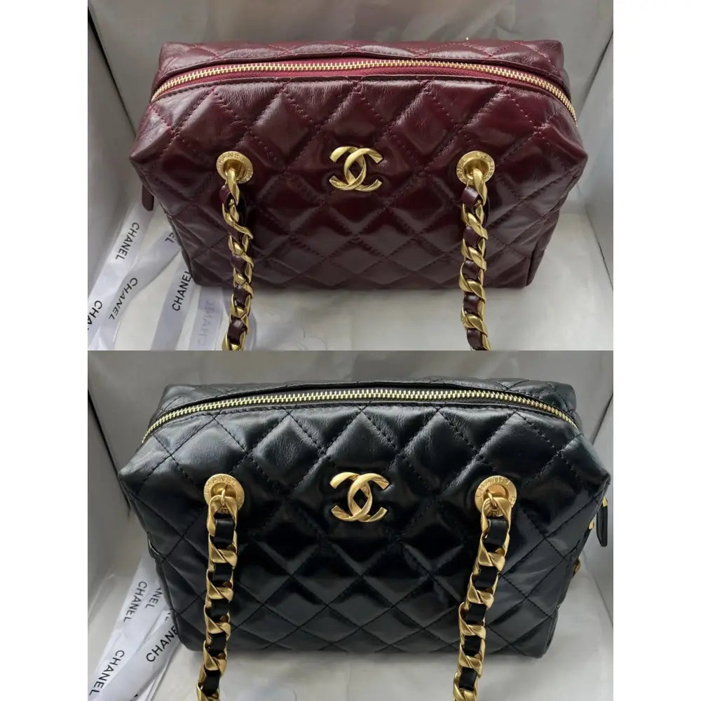 CHANEL SMALL BOWLING BAG  NEW 2024 Collection ✨