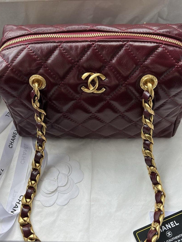 CHANEL SMALL BOWLING BAG  NEW 2024 Collection ✨