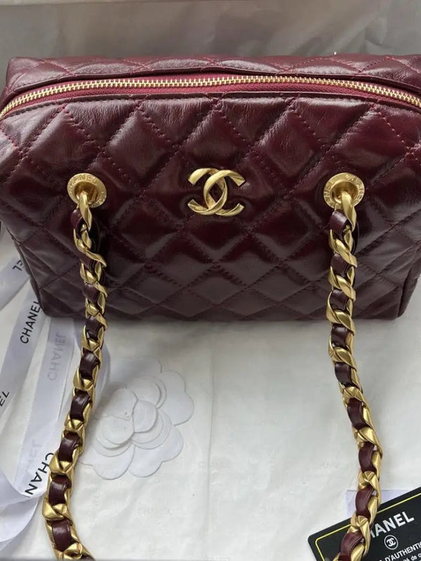 CHANEL SMALL BOWLING BAG  NEW 2024 Collection ✨