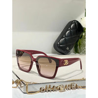 CHANEL Square Acetate Sunglasses 4578 🖤