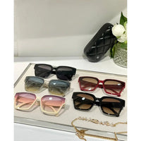 CHANEL Square Acetate Sunglasses 4578 🖤
