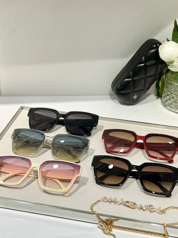CHANEL Square Acetate Sunglasses 4578 🖤