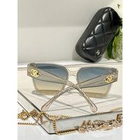 CHANEL Square Acetate Sunglasses 4578 🖤