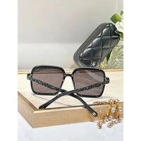 CHANEL Square Metal & Strass Sunglasses 4578 🖤