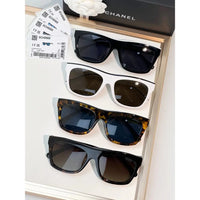 CHANEL5569 Acetate Square Sunglasses Chanel Eyewear  🖤
