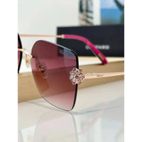 Chopard VCHL60S - 08FC Polished Copper Woman Sunglasses  ✨