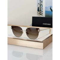 Chopard  VCHL61S - 300K Polished Rose Gold-Silver Sunglasses  ✨