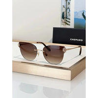 Chopard  VCHL61S - 300K Polished Rose Gold-Silver Sunglasses  ✨
