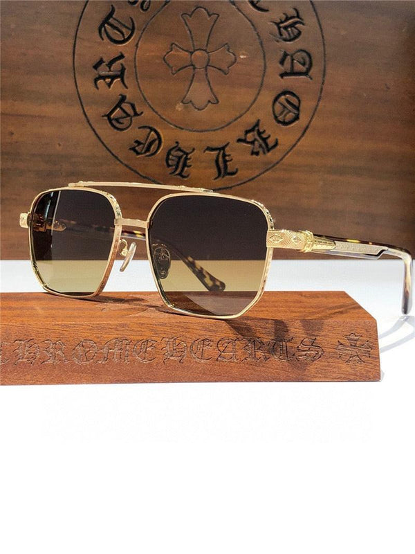 Chrome Hearts 8184 square-frame tinted sunglasses ⚜️