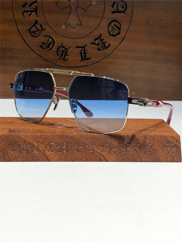 Chrome Hearts 8240 square-frame tinted sunglasses