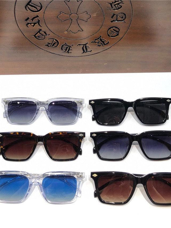 Chrome Hearts 8271 square-frame tinted sunglasses⚜️