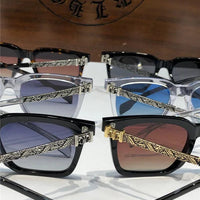 Chrome Hearts 8271 square-frame tinted sunglasses⚜️