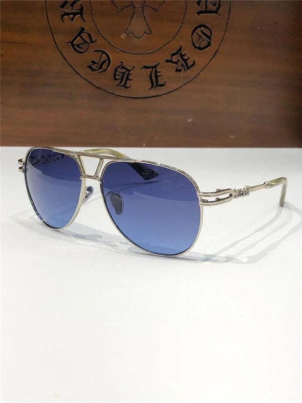 Chrome Hearts Aviator Sunglasses 60mm-4 STYLE🔱