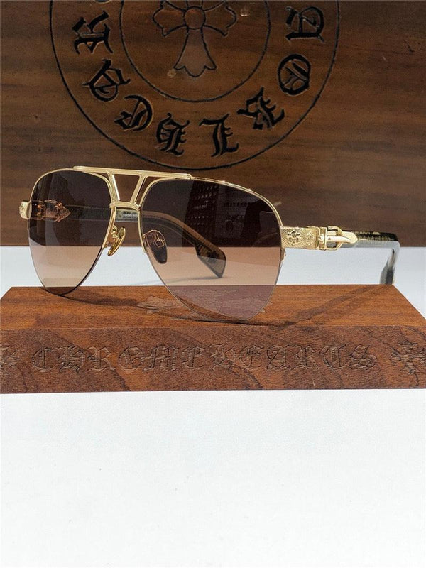 CHROME HEARTS CRH8253 men's  Sunglasses ⚜️
