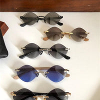Chrome Hearts DEEP III 3 Rhombus Zeiss Lens Unisex Sunglasses⚜️