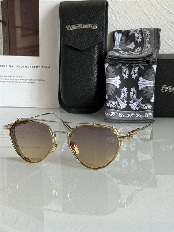 Chrome Hearts FREE RIDE Sunglasses⚜️