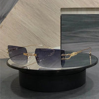 Chrome Hearts LORDIE Gold Rimless 56 15 134 Zeiss Lenses Sunglasses⚜️